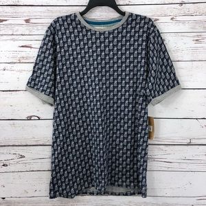 NWT NATIVE CODE  Pineapple Print Men's T-Shirt XL